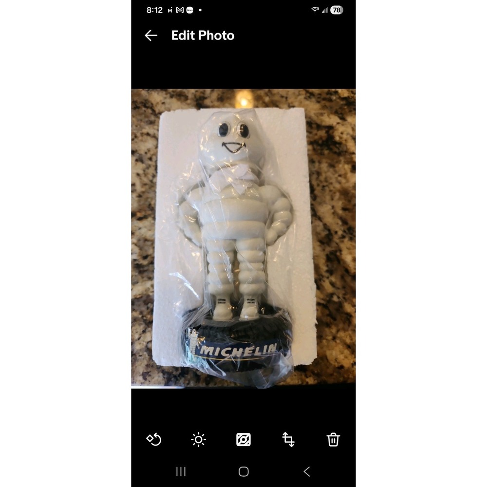 Vintage 2004 Limited Edition Michelin Man (Bibendum) Promotional Bobblehead NIB
